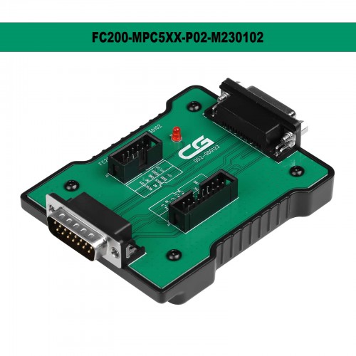 CG FC200 AT200 MPC5XX Adapter FC200-MPC5XX-P02-M230102 pour BOSCH MPC5xx Lire/écrire Data sur Bench Support EDC16/ ME9.0/ MED9.1/ MED9.5