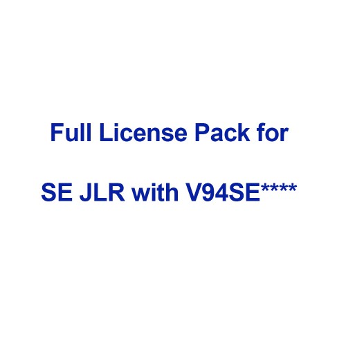 VXDIAG Complète de la Marque Authorization License Pack pour VCX SE JLR avec SN V94SE****