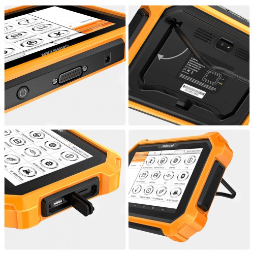 OBDSTAR X300 DP Plus C Package Full Version OBD2 IMMO Diagnostic Tablet avec Key Sim 5 In 1 NISSAN-40 BCM Cable et FCA 12+8 Universal Cable