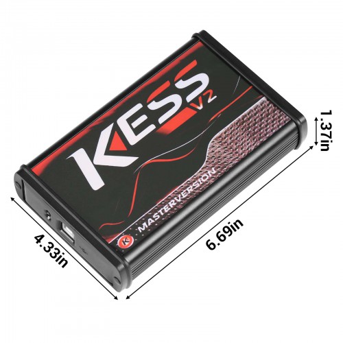 V2.8 KESS V2 V5.017 EU Version avec PCB En Rouge Support 140 Protocol Illimité Token