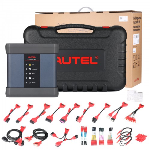 Autel Maxisys Ultra Top Intelligent Automotive Full Systems Diagnostic Scanner plus EV Electric Vehicle Diagnostics Upgrade Kit