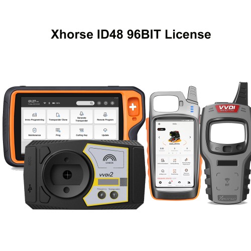 [ID48 96BIT License] Xhorse VVDI2/VVDI Key Tool Copy ID48 Transponder 96 bit Authorization Obtenez MQB Key Learn Authorization gratuit