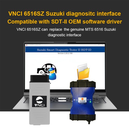 VNCI 6516SZ Suzuki Diagnositc Interface Compatible avec SDT-II OEM Conducteur de Logiciel
