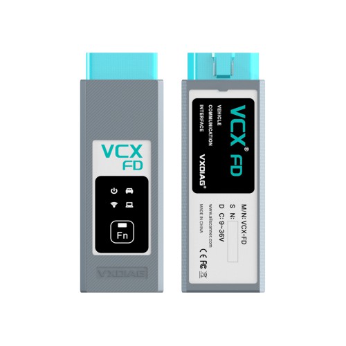 Français VXDIAG VCX-FD GM Intelligent Vehicle Diagnostic Interface pour GM avec GDS2 V2023.10.19 Tech2WIN 16.02.24 Support WIFI