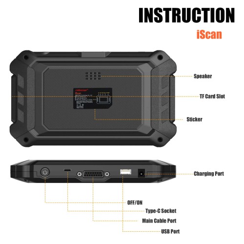 OBDSTAR iScan MV Agusta Intelligent Motorcycle Diagnostic Scanner Portable Tablet Scanner