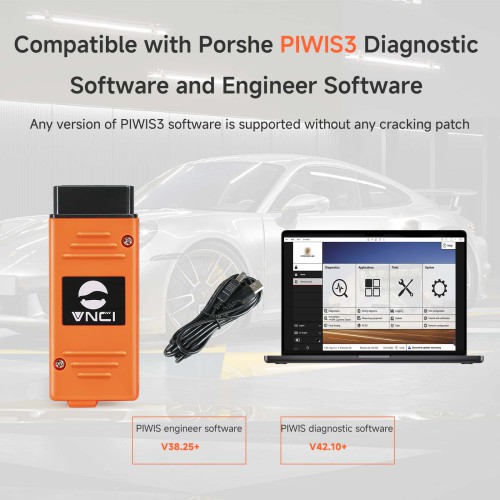 Français VNCI PT3G Porsche Diagnostic Scanner plus Panasonic Toughbook CF-MX4 Ordinateur avec Porsche Piwis3 Pré-installer Logiciel