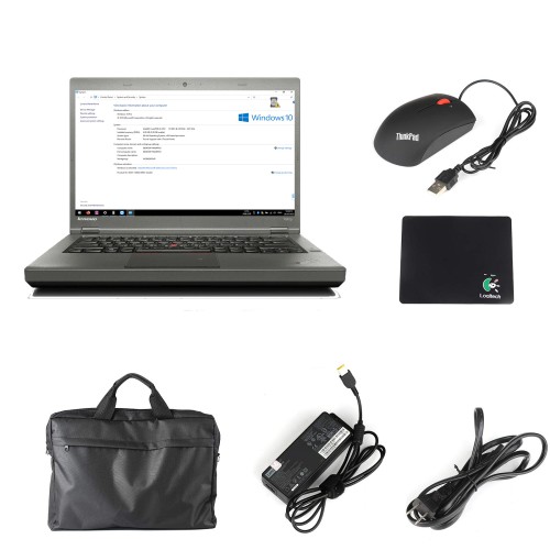 [Full Package] Français SUPER MB PRO M6+ DoIP Benz Diagnostic Scanner plus V2024.03 Logiciel SSD et D'occasion Lenovo T440P​​​​​​​