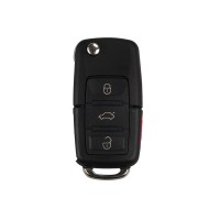 Remote Control 3 Button Key (B01-3+1) for VW Used with URG200 KD900 5pcs/lot livraison gratuite