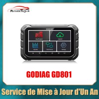 Service de Mise à Jour d'Un An pour GODIAG GD801 Key Master DP Plus Auto key programmer