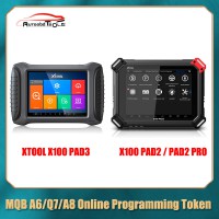 XTOOL MQB A6/Q7/A8 Online Programming Token Compatible avec X100 PAD2/PAD2 Pro/PAD3