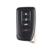 Xhorse VVDI Toyota XM Smart Key Shell 1824 pour Lexus 4 Buttons 5pcs/lot