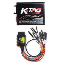 GODIAG GT107 DSG Gearbox Data Lire/écrire Adapter plus 4 LED KTAG K-TAG V2.25 Firmware V7.020 EU Version En ligne PCB Rouge
