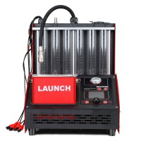 Français LAUNCH Exclusive Ultrasonic Fuel Injector Cleaner Cleaning Machine 4/6 Cylinder Fuel Injector Tester 220V/110V