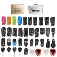 Xhorse XKRSB1EN Universal Remote Keys 39pcs/lot pour VVDI2, VVDI Key Tool, Mini Key Tool, Key Tool Max, Key Tool
