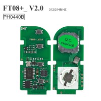 Lonsdor FT08-PH0440B 312/314/433.58/434.42MHZ Lexus Smart Key Frequency Switchable Update Version of FT08-H0440C