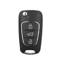 Xhorse VVDI XNHY02EN Wireless Flip Remote Key 3 Buttons KIA Hyundai Type 5pcs/lot