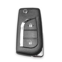 Xhorse XKTO01EN Universal Remote Key for Toyota 2 Buttons 5pcs/lot