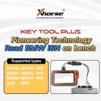 Xhorse Bench Read BMW ISN License for VVDI Key Tool Plus for Bosch ECU MSV80 MSV90 MSD80 MSD81 MSD85 MSD87 N20 N55 B38