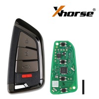 XHORSE XSKF21EN VVDI Memoeial Knife Style-4BTN Universal Remote Key 5pcs/lot