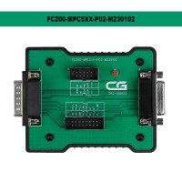 CG FC200 AT200 MPC5XX Adapter FC200-MPC5XX-P02-M230102 pour BOSCH MPC5xx Lire/écrire Data sur Bench Support EDC16/ ME9.0/ MED9.1/ MED9.5