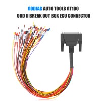 GODIAG OBD2-DB25 Cable Travaille avec Colorful Jumper Cable DB25