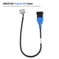 OBDSTAR Toyota-30 Cable Proximity Key Programming All Key Lost