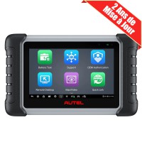 2023 Français Autel MaxiPRO MP808BT Pro KIT OE-Level Full System Diagnostic Scanner avec Complete OBD1 Adapters Support Battery Testing