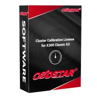 OBDSTAR X300 Classic G3 Key Master Add Odometer Correction Function Cluster Calibration