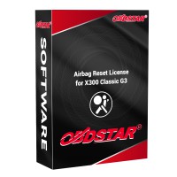 OBDSTAR X300 Classic G3 Key Master Add Airbag Reset Function