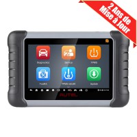 Français Autel MaxiPRO MP808Z-TS MP808S-TS WIFI/Bluetooth Diagnostic Scanner TPMS Relearn Tool Battery Test Support Sensor Programming