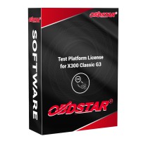 OBDSTAR X300 Classic G3 Key Master Add Test Platform