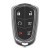 6 Button Smart key for Cadillac QN-RF629X 315MHZ