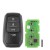 Xhorse XSTO01EN Toyota XM38 Smart Key 4D 8A 4A All in One avec Key Shell Supports Rewrite 5pcs/lot