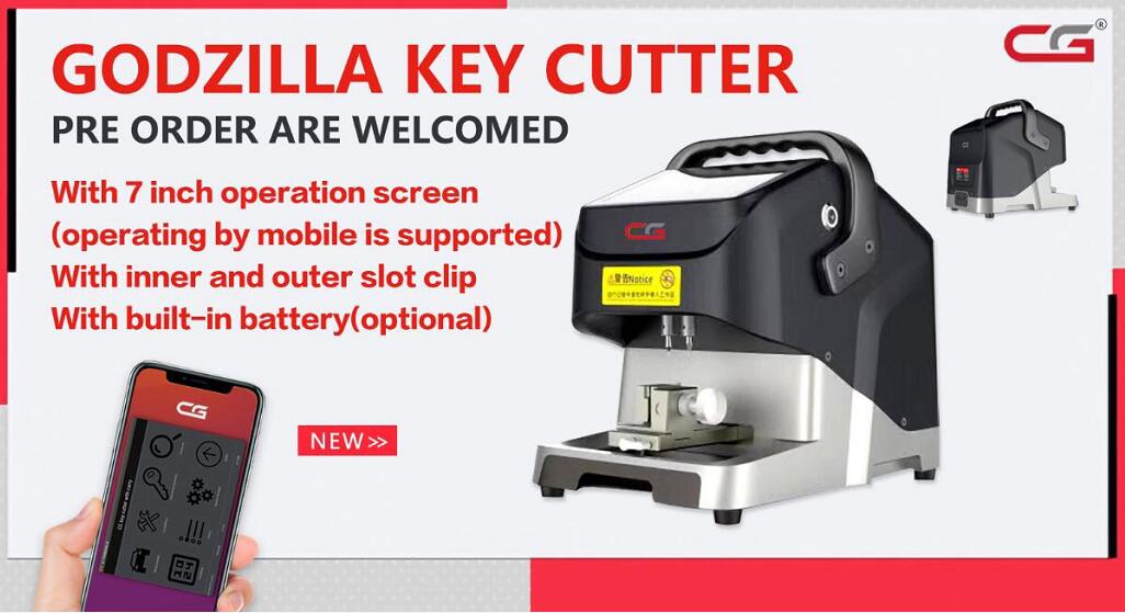 CG key cutting machine