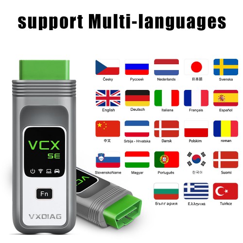 VXDIAG VCX SE BENZ Diagnostic et Programming Tool Prend en Charge Mercedes Benz de 1996 à 2020 avec V2022.12 Logiciel Disque dur de 500GB