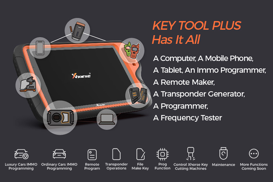 Xhorse VVDI Key Tool Plus Pad Full Configuration