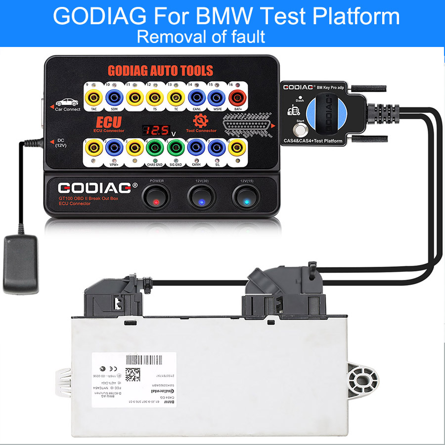 godiag for bmw test platform remove of fault