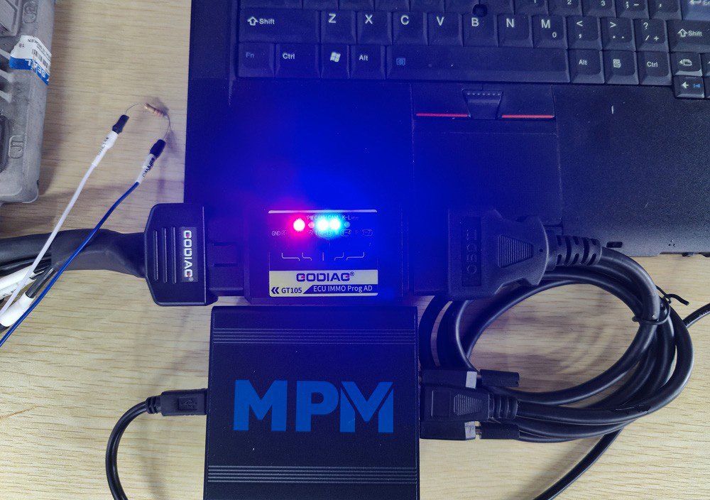 MPM, Godiag GT105 Tricore Connection 3