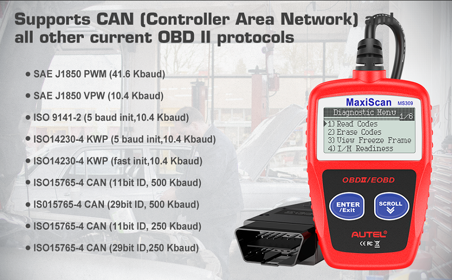 Autel MaxiScan MS309
